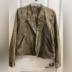 Blank NYC Motocross Suede Jacket